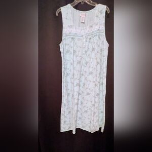 Celestial Dreams Floral Sleeveless Nightgown Size XL